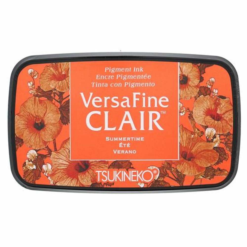 Versafine Clair is Oil Based Pigment Ink brings out the finest details.