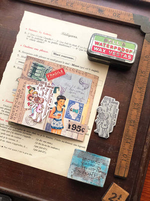 Rubber Stamp Makers Ad Rubber Stamp by Mic Moc (ラバースタンプメーカー広告)from micmoc.com 