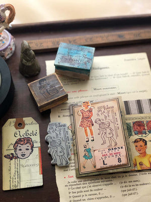 Rubber Stamp Makers Ad Rubber Stamp by Mic Moc (ラバースタンプメーカー広告)
