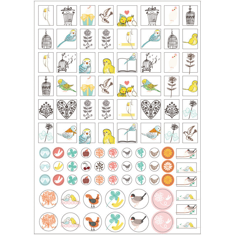 Shinzi Katoh Planner Stickers  at micmoc.com Mic Moc Curated Emporium