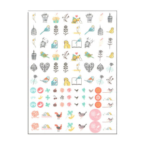 Shinzi Katoh Planner Stickers  at micmoc.com Mic Moc Curated Emporium
