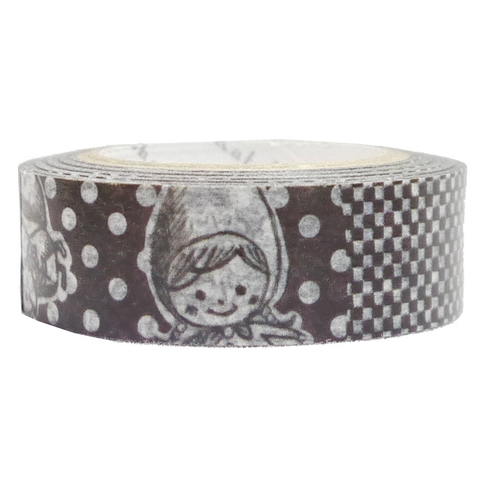 Shinzi Katoh Red riding hood black washi tape micmoc.com Mic Moc Curated Emporium
