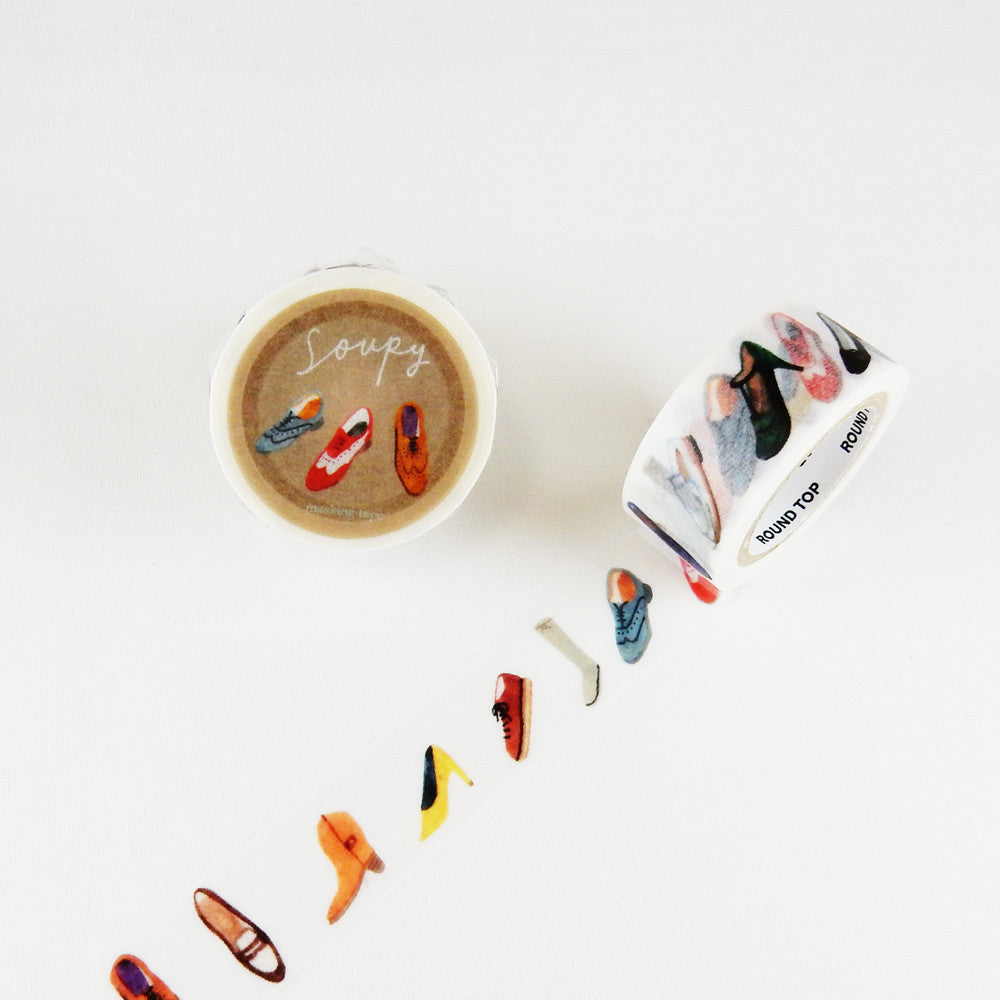 Soupy Washi Tape - Shoes