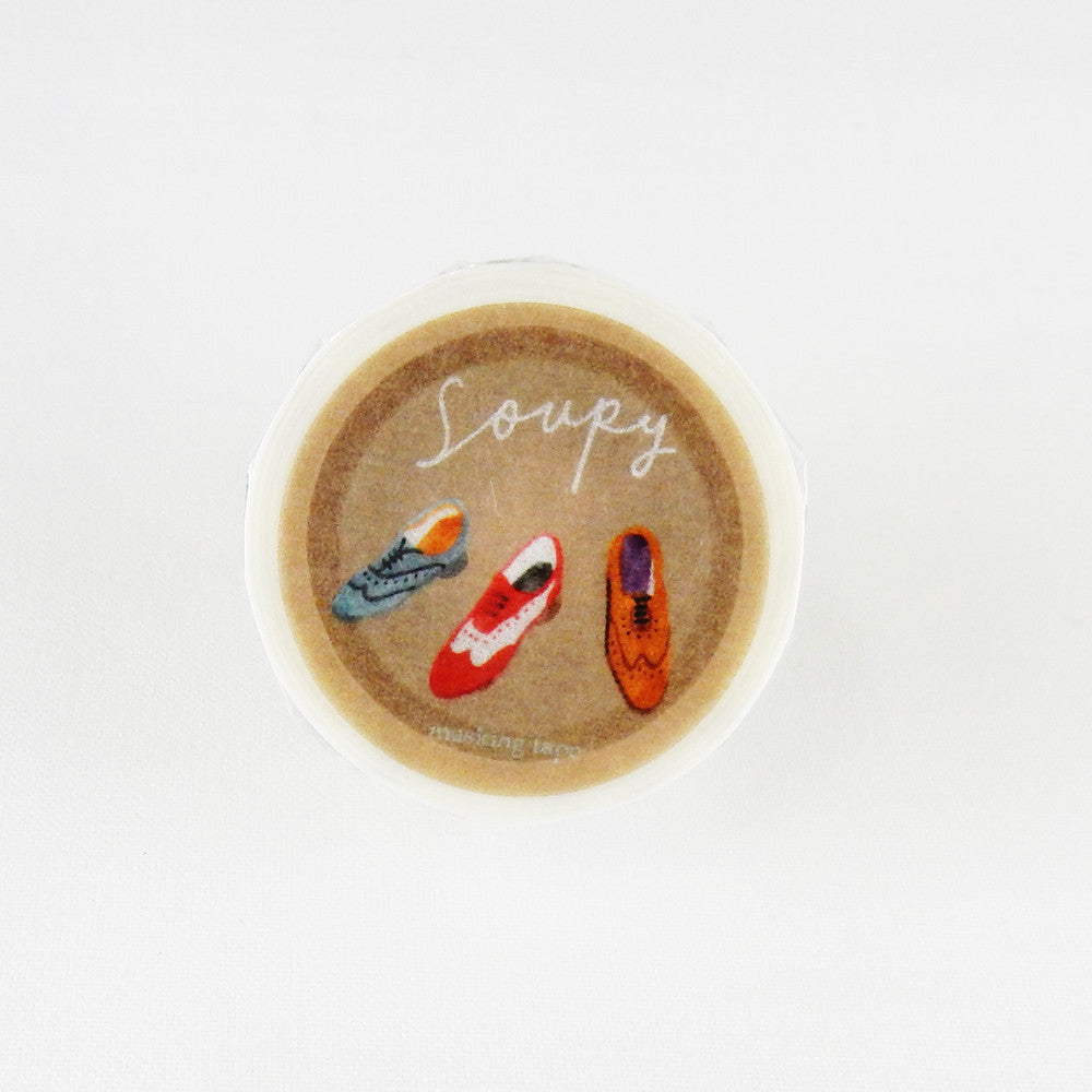 Soupy Washi Tape - Shoes