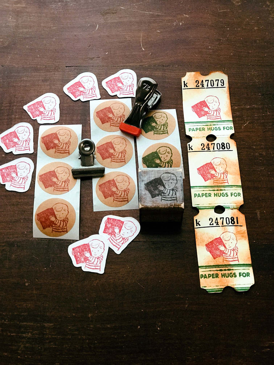 ‘Specially For You’ Wood Rubber Stamp by Mic Moc (‘あなたへの特別な贈り物’) from micmoc.com