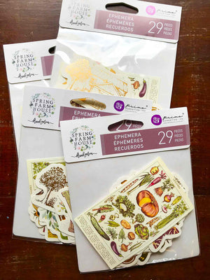 Spring Farmhouse Ephemera Die-Cuts II (29 Pk) - Prima Marketing from micmoc.com