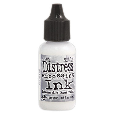 Distress Embossing Ink Re-inker - Clear from micmoc.com at Mic Moc