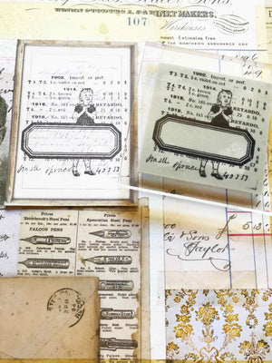 'Waiting' Rubber Stamp by Mic Moc at micmoc.com