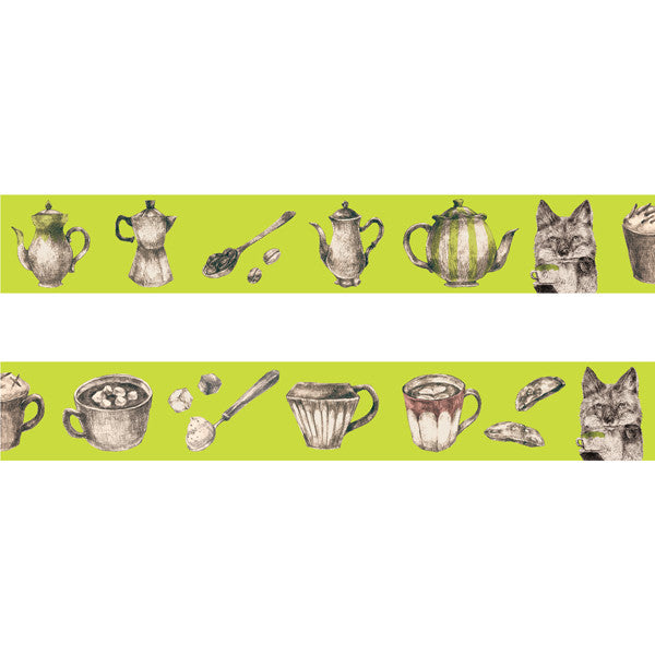 Washi Tape - Cafe Fox from micmoc.com at Mic Moc Curated Emporium