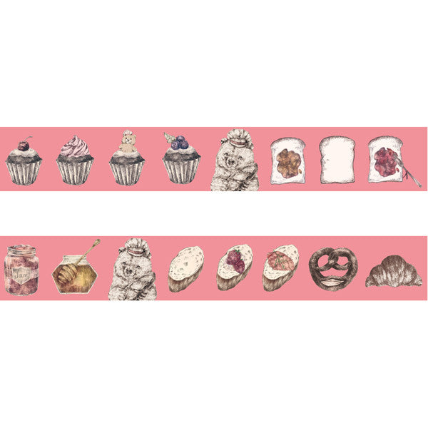 Washi Tape - Bakery Bear from micmoc.com at Mic Moc Curated Emporium