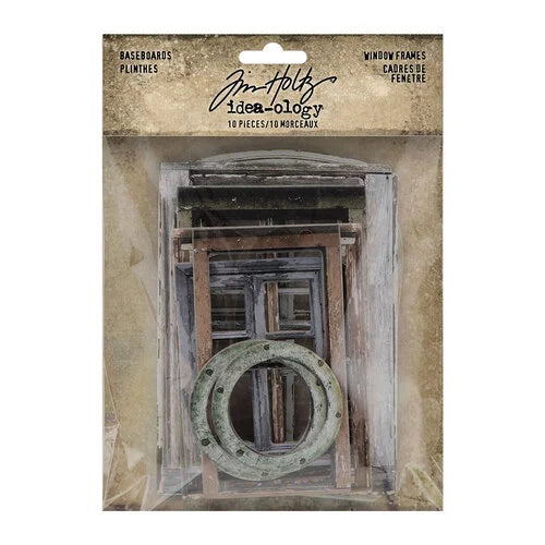 Tim Holtz® New Idea-ology Layers 'Window Frames' (10 Pack) Baseboards from micmoc.com at Mic Moc