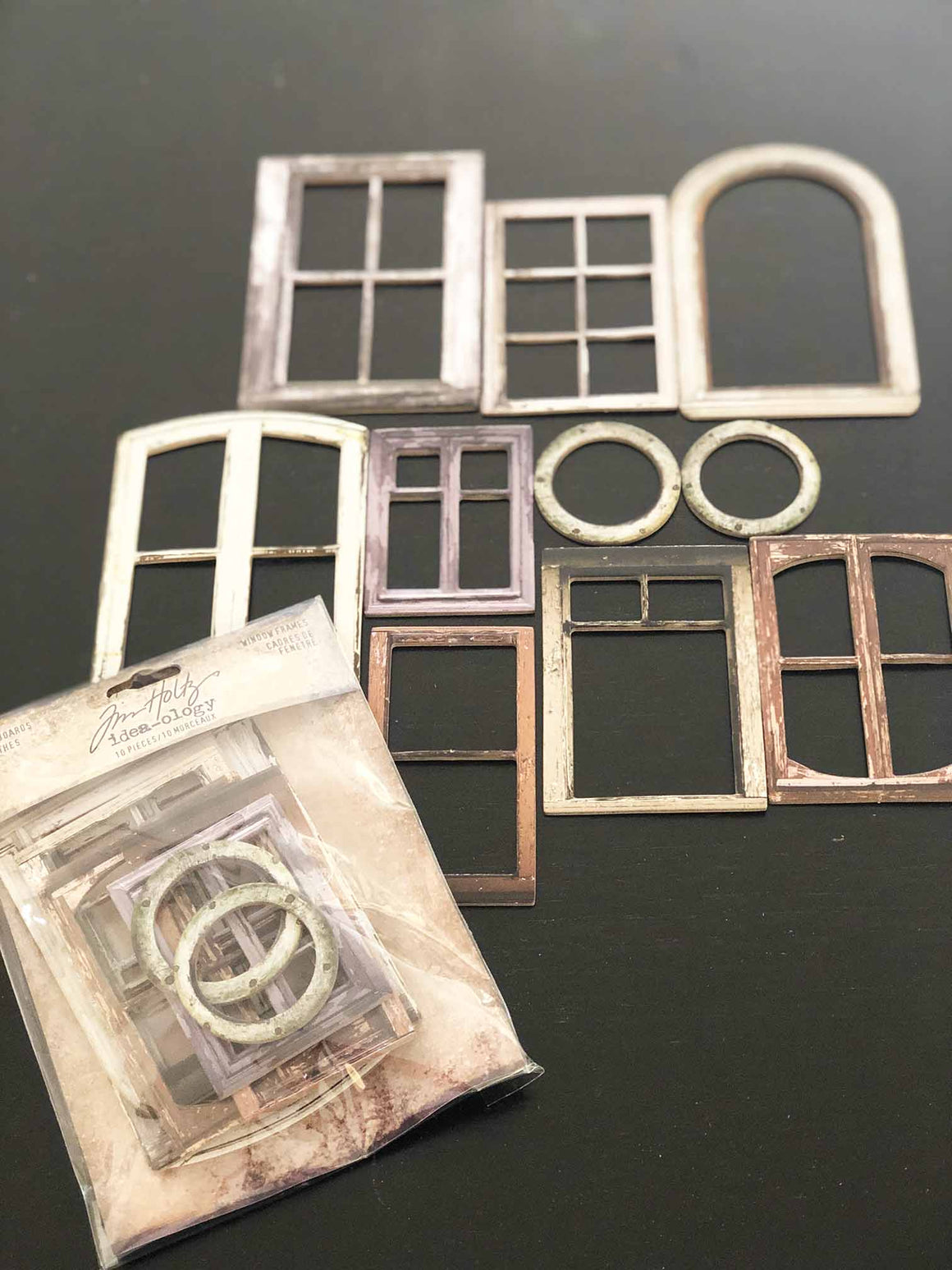 Tim Holtz® New Idea-ology Layers 'Window Frames' (10 Pack) Baseboards from micmoc.com at Mic Moc