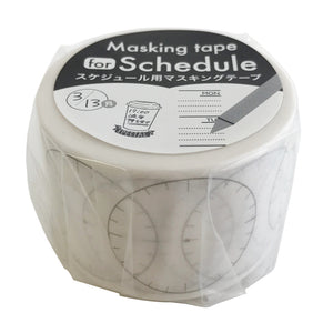 30mm Washi Tape - Blank Clock at micmoc.com at Mic Moc 