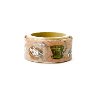Yano Design Washi Tape - Coffee