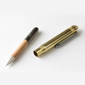 Traveler's Company TRC Brass Ballpoint Pen Refill - Black from micmoc.com at Mic Moc Curated Emporium