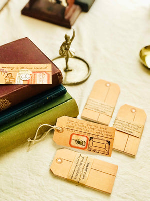 Vintage Style Tag  - VST 001B 'Dennison-inspired Tag' - Blank from micmoc.com at Mic Moc