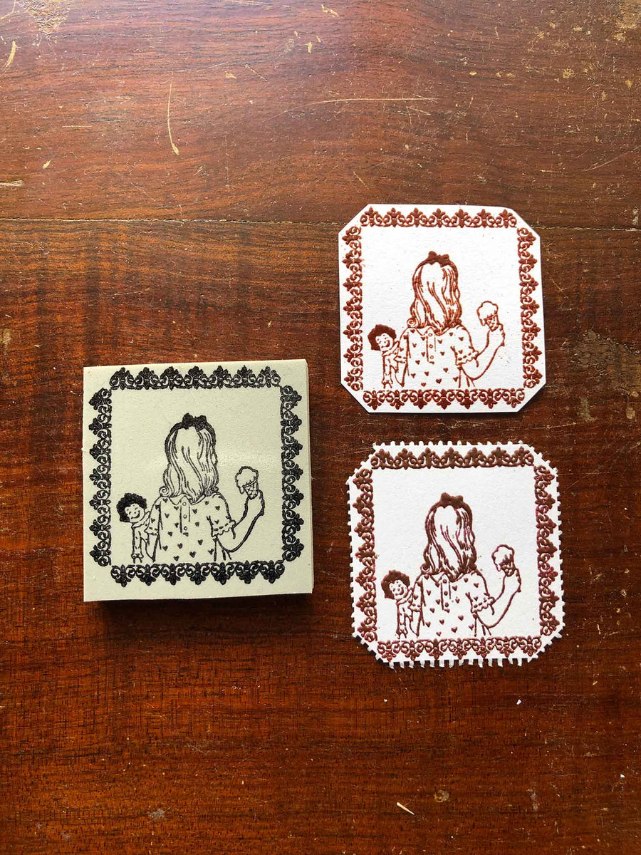 'Carnival Time' Rubber Stamp by Mic Moc (謝肉祭)from micmoc.com