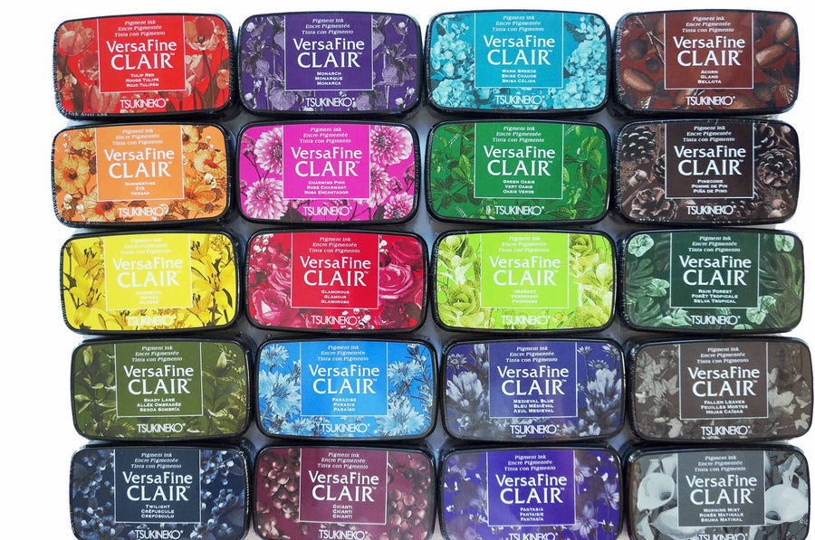 VersaFine Clair 'Dark' Pigment Ink Pad - Warm Breeze from micmoc.com at Mic Moc Curated Emporium