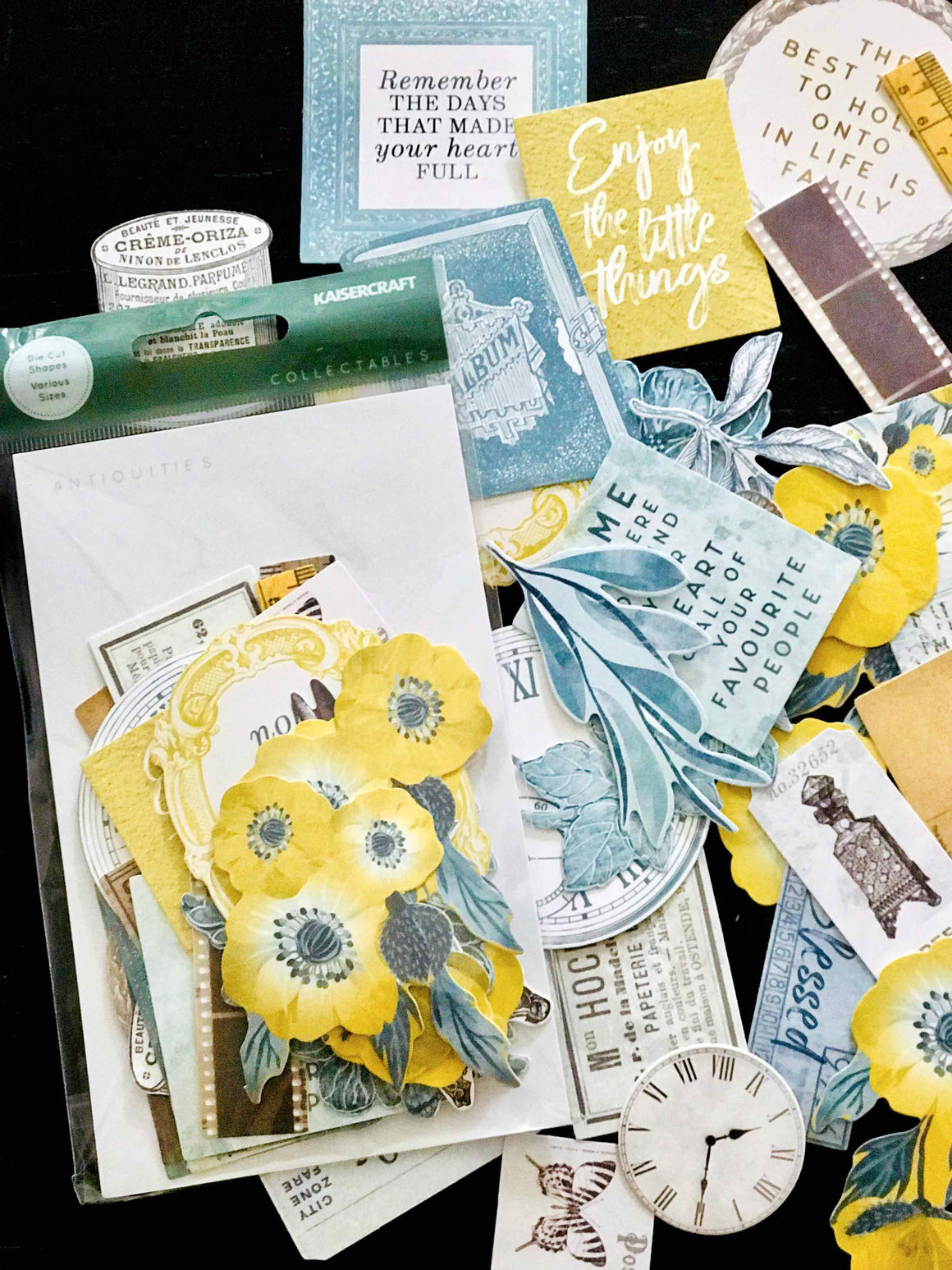 Kaisercraft Collectables Die Cuts - 'Antiquities' from  micmoc.com