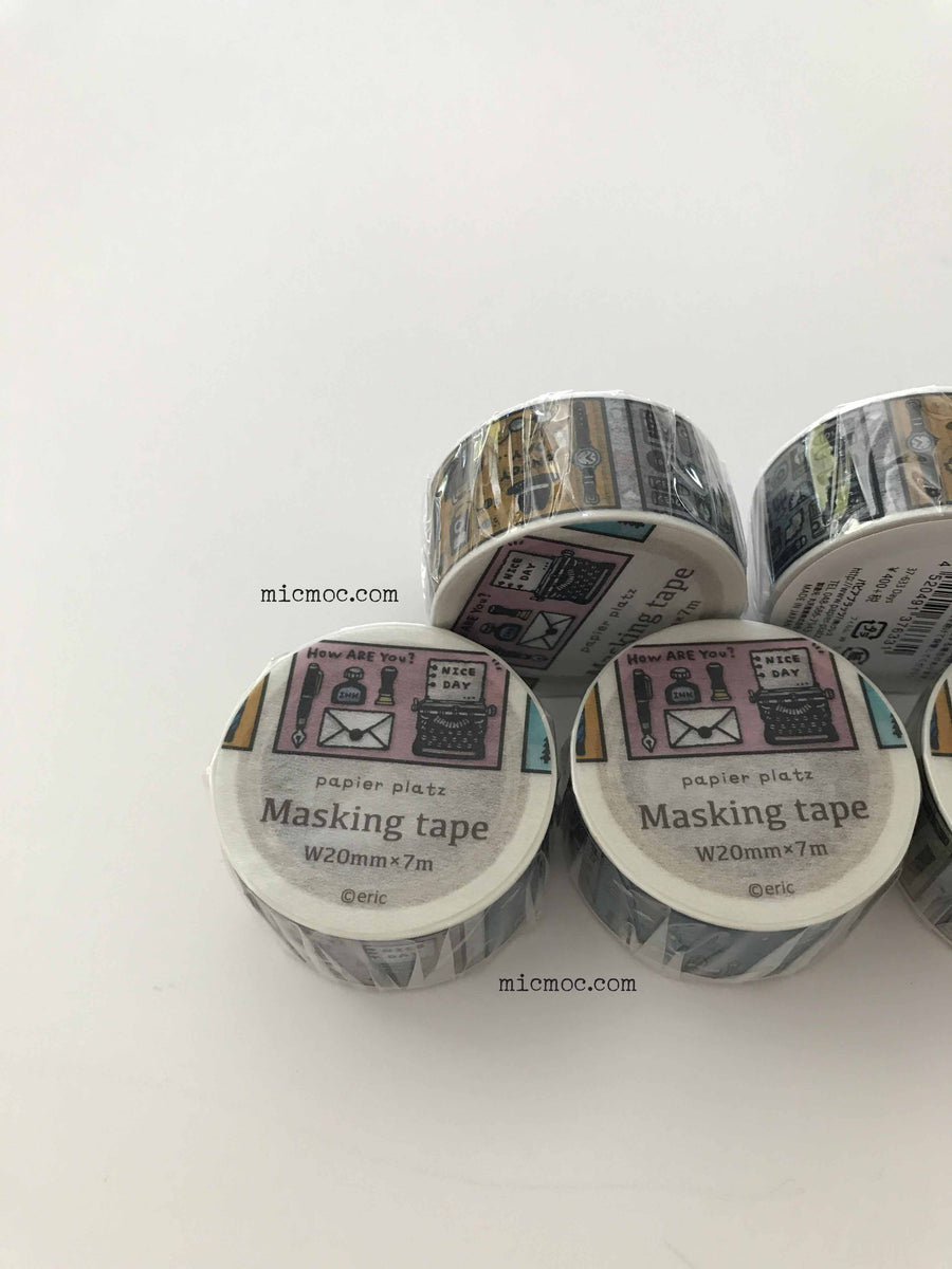 Eric 'Small Things' Washi Tape (Analogue) from micmoc.com at Mic Moc