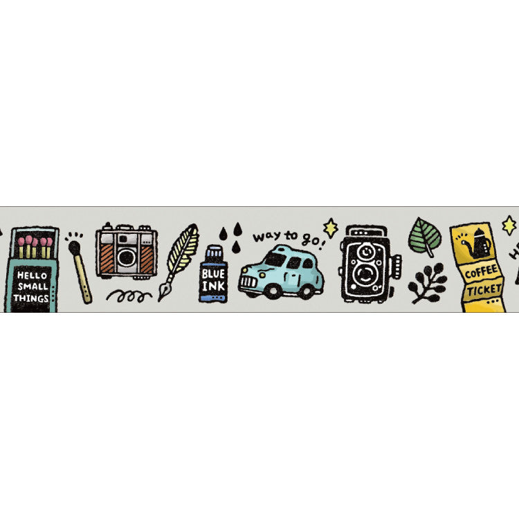 Eric 'Small Things' Washi Tape (Grey)from micmoc.com at Mic Moc