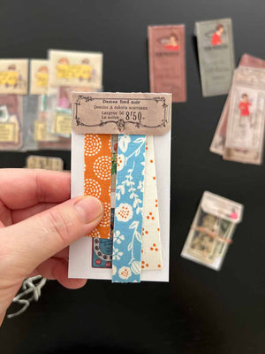 Vintage French Haberdashery Sample Cards (12 Pk) フランスの小間物試供品 from micmoc.com at Mic Moc 
