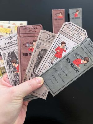 Vintage French Haberdashery Sample Cards (12 Pk) フランスの小間物試供品 from micmoc.com at Mic Moc 