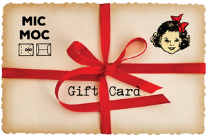 Mic Moc gift card from micmoc.com - stationery gift card