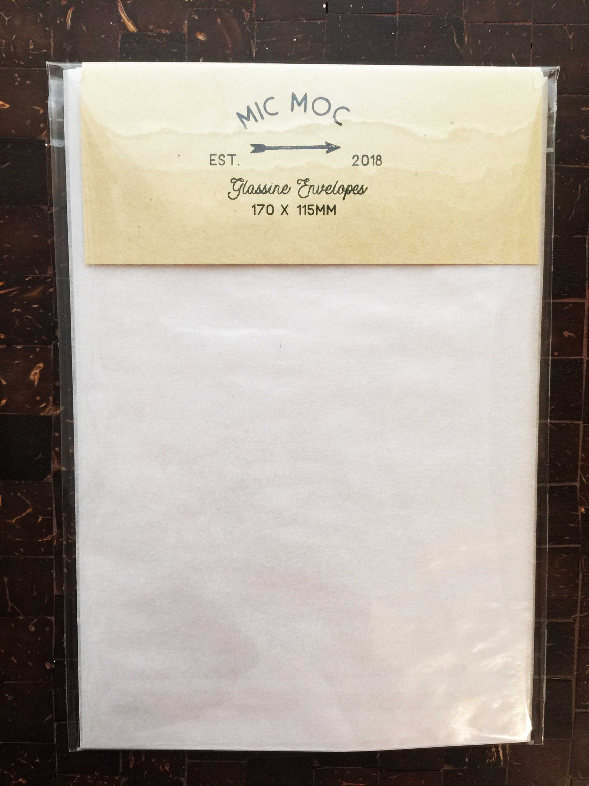 Glassine Envelopes - 10 pc Pack by micmoc.com at Mic Moc Curated Emporium