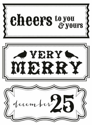 Kaisercraft Clear Stamps - Holly Bright CS109 from micmoc.com at Mic Moc