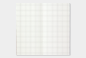 Traveler's Notebook Refill - 002 Grid Notebook (Regular Size) from micmoc.com at Mic Moc Curated Emporium