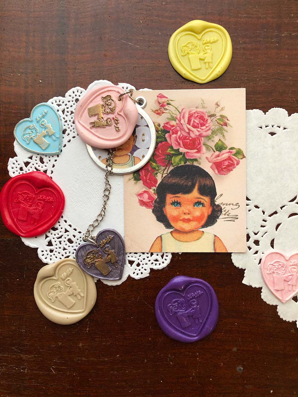 Wax Seal 'Love It' ('大好きです' 封印) from micmoc.com at Mic Moc