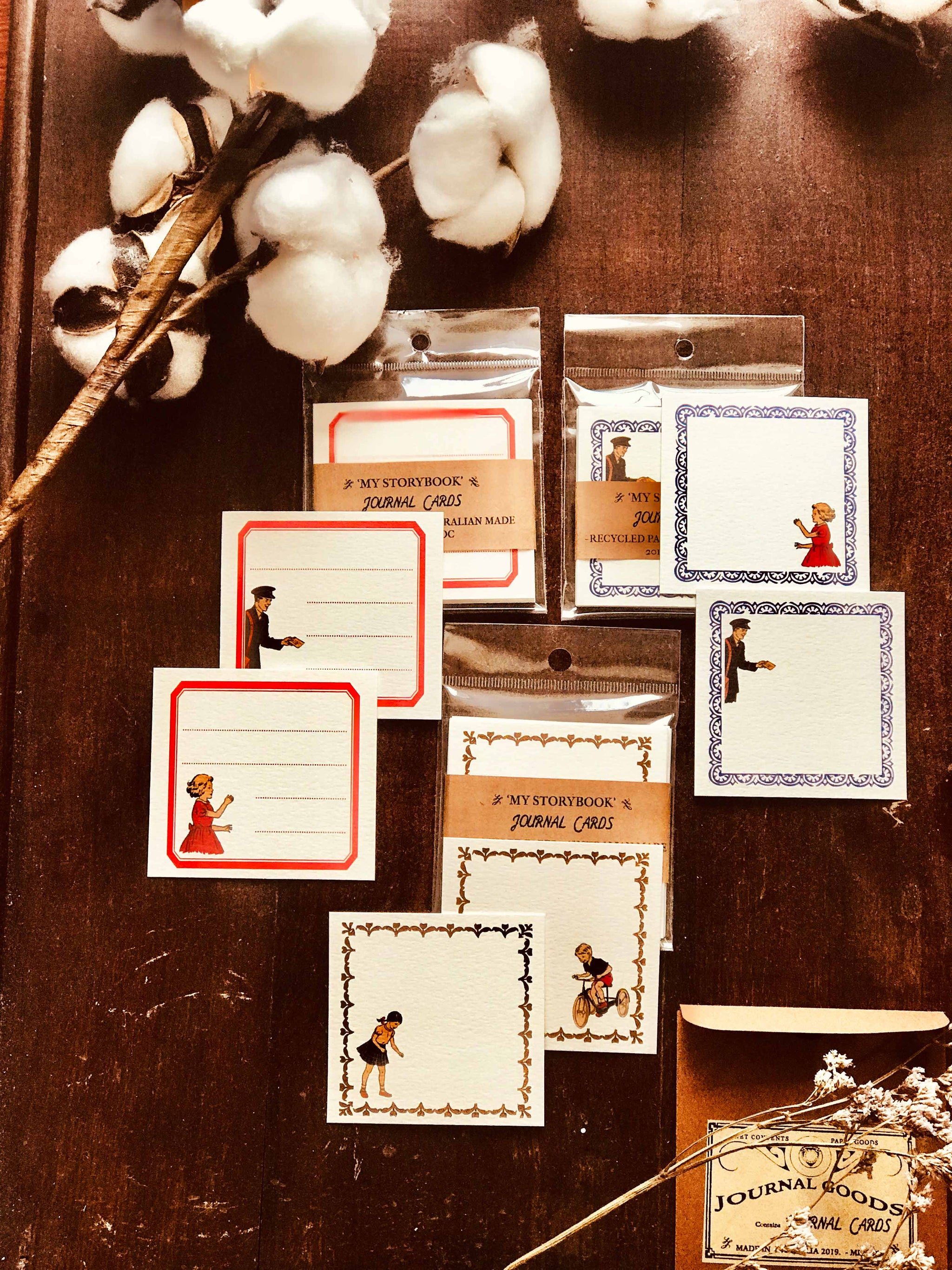 Red Label Vintage Journal Card Set  - RJC 001 'My Storybook' from Mic Moc at micmoc.com