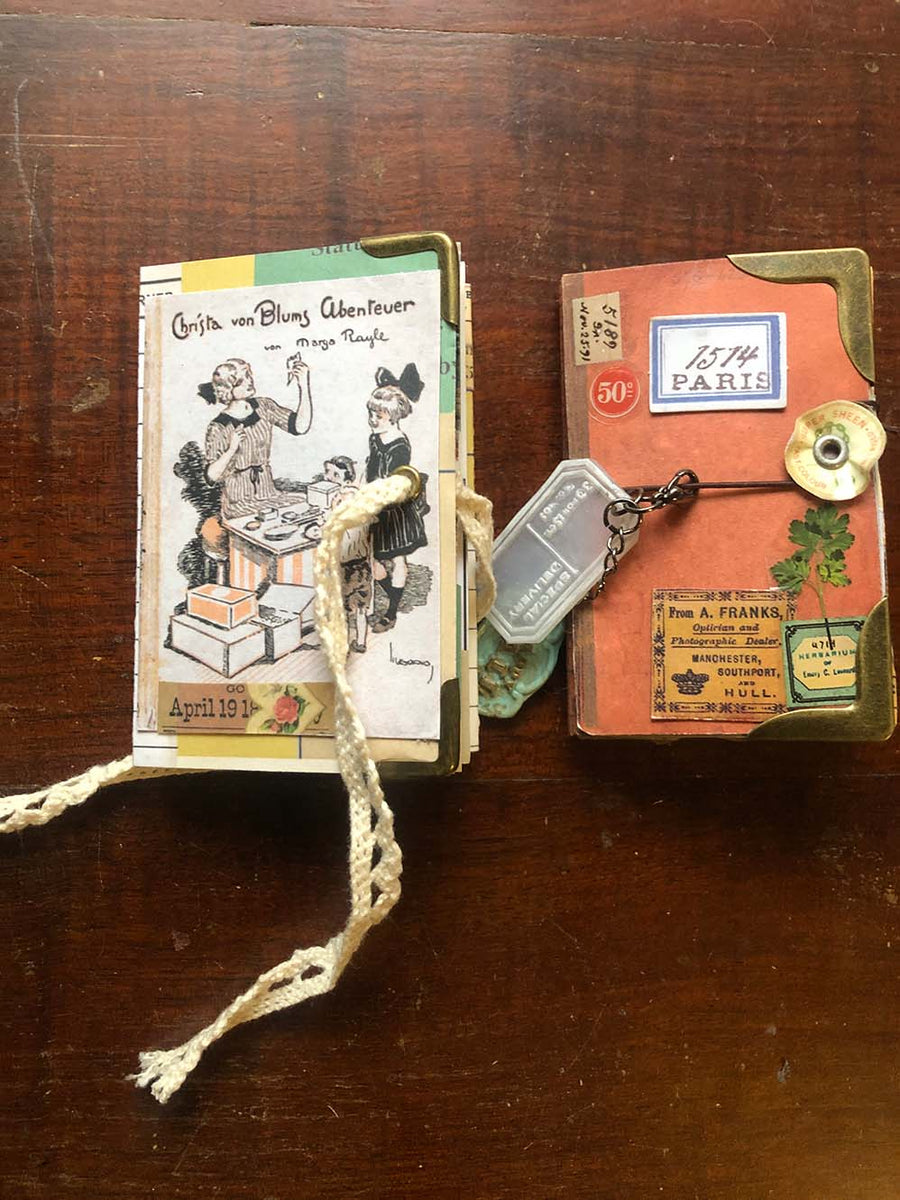 Mini Junk Journal Paper Kit: ' My Little Book' (ミニブックの装飾)