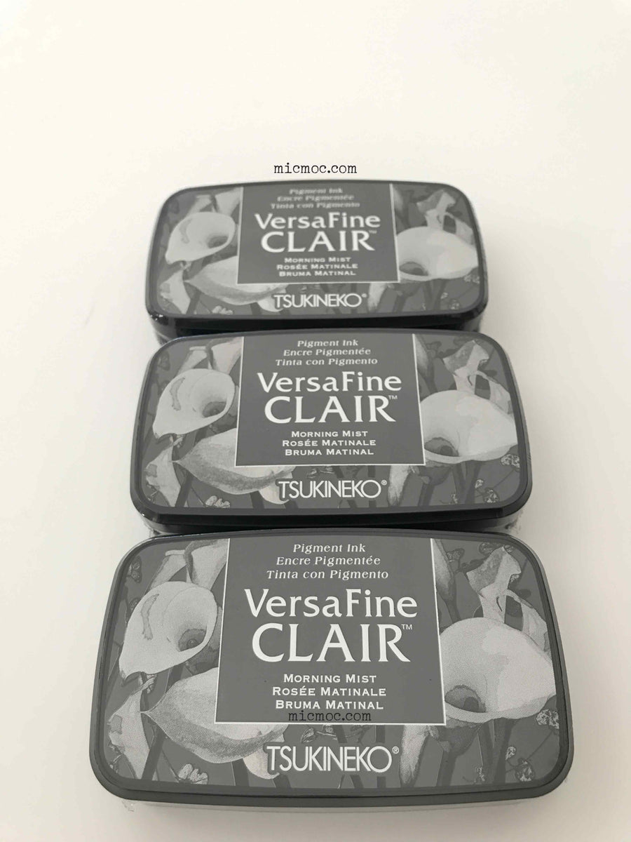 VersaFine Clair 'Dark' Pigment Ink Pad - Morning Mist from micmoc.com at Mic Moc Curated Emporium