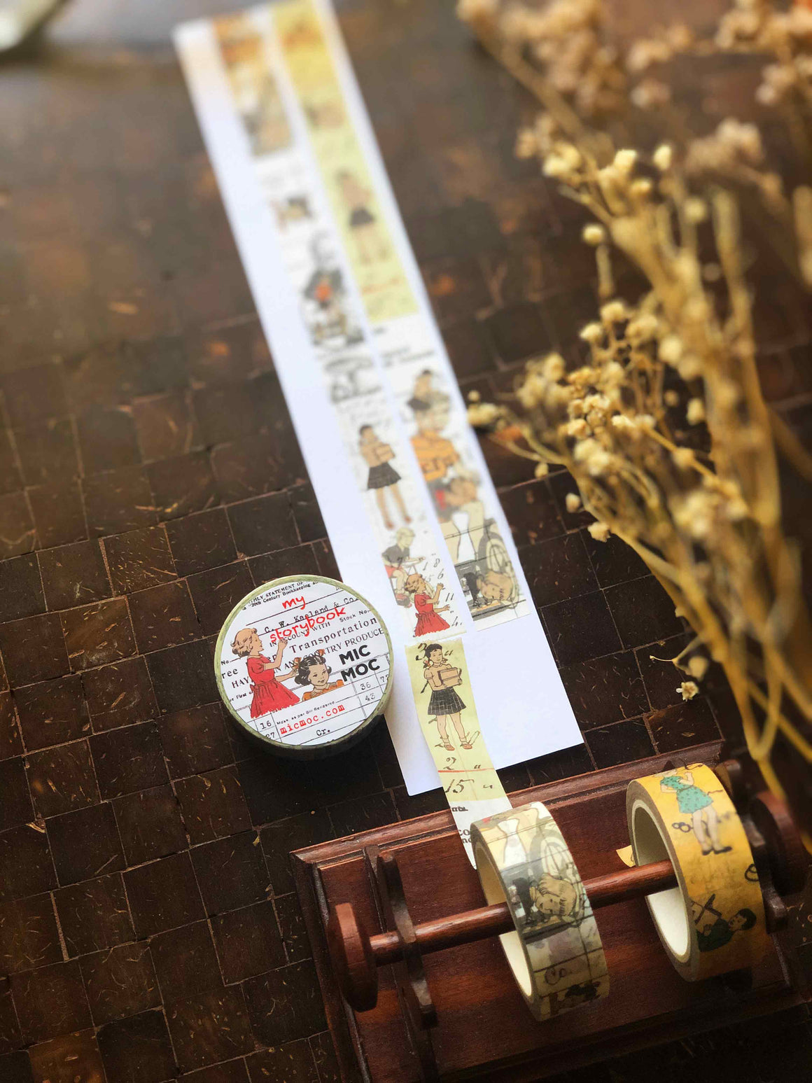My Storybook Washi (Printed)Tape WT001MSB - by Mic Moc from micmoc.com