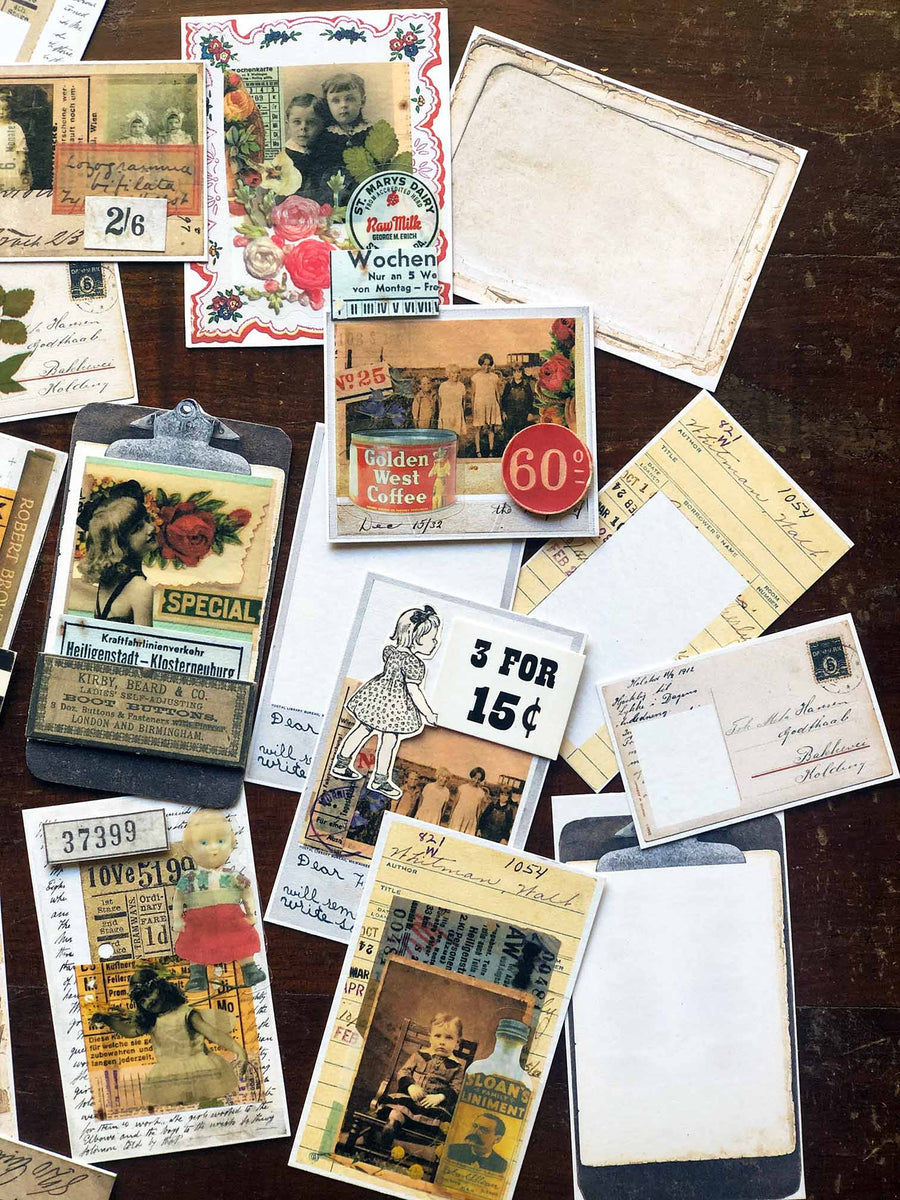 Die Cuts 'Odds & Ends' (' 寄せ集め' ダイカット紙) - 10 Pc from micmoc.com at Mic Moc