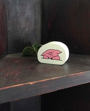 Kodomo No Kao Piggy Stamp 001 from micmoc.com at Mic Moc Curated Emporium