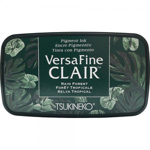 VersaFine Clair 'Dark' Pigment Ink Pad - Rainforest from micmoc.com at Mic Moc Curated Emporium