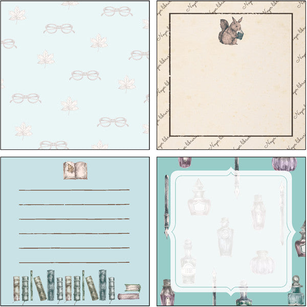 Memo Pad - Library Squirrel from micmoc.com at Mic Moc Curated Emporium