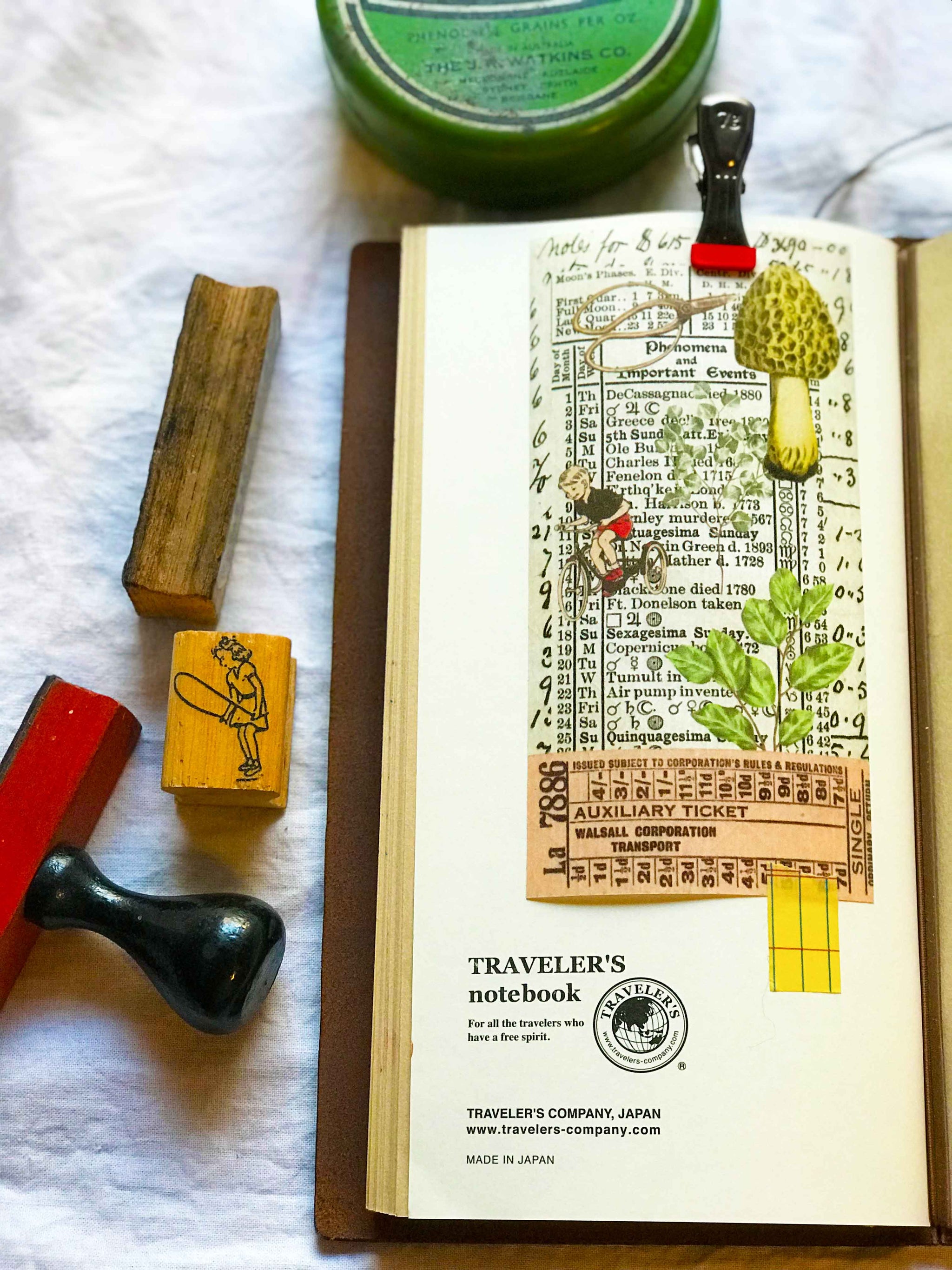 Gummed Collage Sheets - GCS 002 'My Storybook II' from Mic Moc at micmoc.com