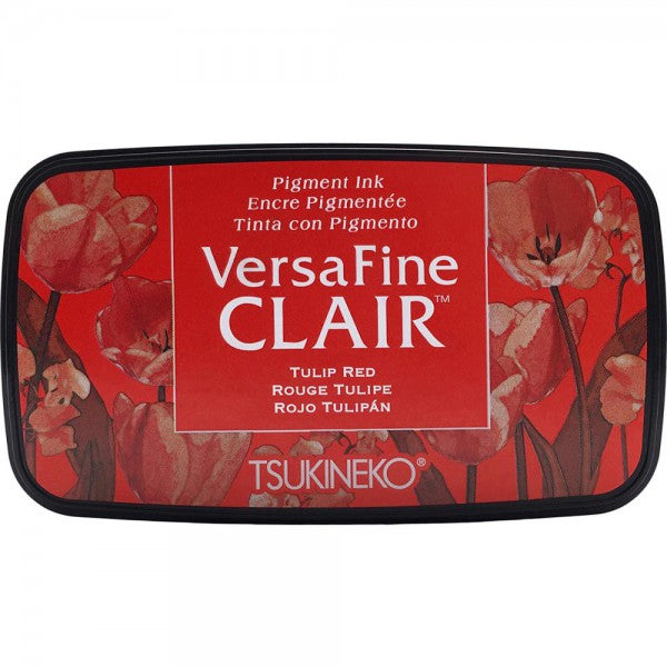 VersaFine Clair 'Dark' Pigment Ink Pad - Tulip Red from micmoc.com at Mic Moc Curated Emporium